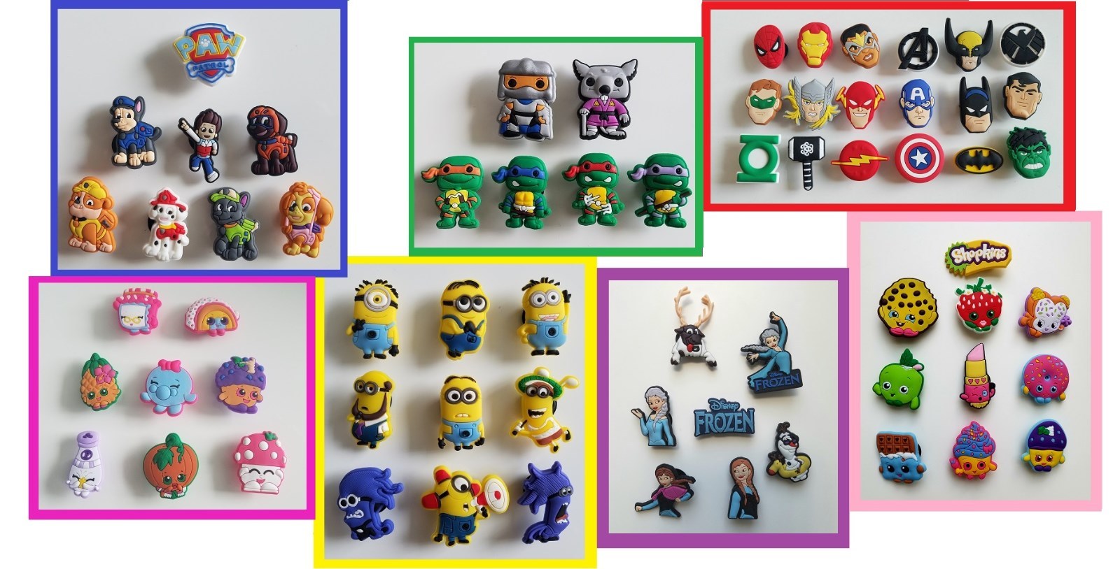 crocs paw patrol charms